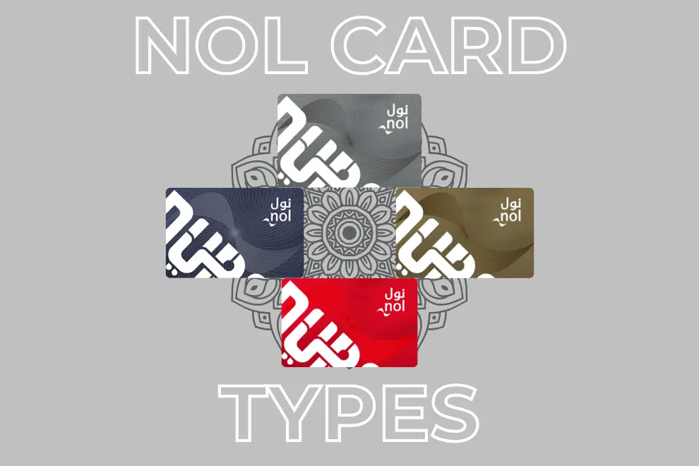 nol card types in dubai
