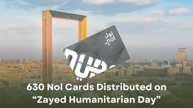 630 free Nol Cards Distributed on Zayed Humanitarian Day